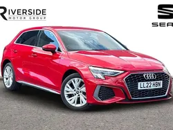 Red Used 2022 Audi A3 e-tron S-Line Hatchback | £20,490 (Fair price)