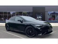 Black Used 2025 Mercedes EQE350 AMG line Sedan | £59,500