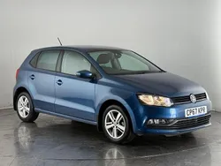 Blue Used 2017 VW Polo Edition Hatchback | £11,650 (Fair price)