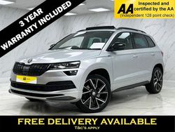 Silver Used 2019 Skoda Karoq SportLine SUV | £20,695 (Fair price)