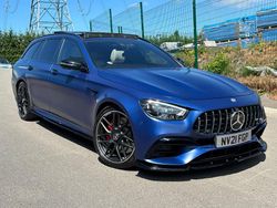 Blue Used 2021 Mercedes E63S AMG Edition Estate | £58,000