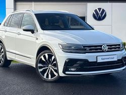 White Used 2020 VW Tiguan R-line SUV | £20,490 (Good price)