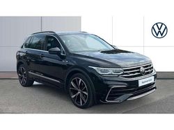 Black Used 2021 VW Tiguan R-line SUV | £25,826 (Fair price)