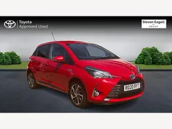 Red Used 2020 Toyota Yaris Hybrid Hatchback | £13,738 (Good price)