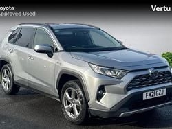 Silver Used 2021 Toyota RAV4 Hybrid Design SUV | £24,501 (Good price)