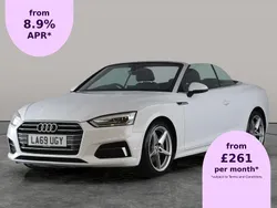 White Used 2020 Audi A5 Cabriolet Sport Cabriolet | £16,491 (Super price)
