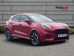 Red Used 2023 Ford Puma Gen-E ST-Line X SUV | £18,495 (A bit pricey)