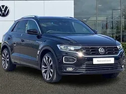 Black Used 2021 VW T-Roc R-line SUV | £21,995 (Fair price)