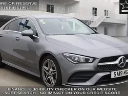 Grey Used 2019 Mercedes CLA220 AMG line Sedan | £20,440 (Good price)