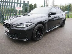 Black Used 2021 BMW M3 Competition Edition Sedan | £51,995 (Fair price)