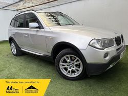 Silver Used 2008 BMW X3 Basis SUV | £3,495 (Good price)