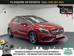 Red Used 2018 Mercedes A200 AMG line Hatchback | £14,470 (Fair price)