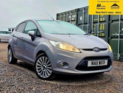 Silver Used 2011 Ford Fiesta Titanium Hatchback | £4,988 (Fair price)