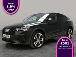 Black Used 2023 Audi Q3 Sportback Advanced SUV | £33,120