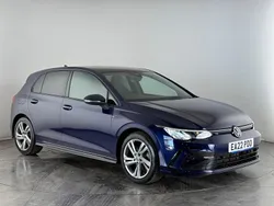 Blue Used 2022 VW Golf VIII R-line Hatchback | £16,400 (Fair price)