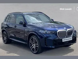 Blue Used 2024 BMW X5 M Sport SUV | £71,888 (Expensive)