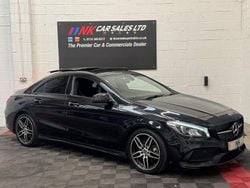 Black Used 2017 Mercedes CLA220 AMG line Sedan | £15,995 (Expensive)