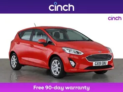 Red Used 2019 Ford Fiesta Zetec Hatchback | £8,599 (Fair price)