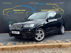 Black Used 2011 BMW X3 M Sport SUV | £10,490