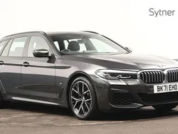 Grey Used 2021 BMW 520 M Sport Estate | £26,000 (Fair price)
