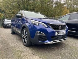Blue Used 2019 Peugeot 3008 GT-line Hatchback | £11,450 (Good price)