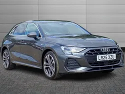 Grey Used 2025 Audi A3 e-tron S-Line Hatchback | £31,195 (Expensive)