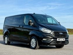 Black Used 2022 Ford Transit Custom Limited Van | £26,990 (Fair price)