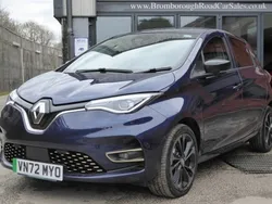 Midnight blue Used 2022 Renault Zoe Iconic Hatchback | £14,495 (Expensive)
