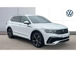 White Used 2022 VW Tiguan Allspace Elegance SUV | £26,995 (Fair price)