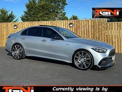 Silver Used 2023 Mercedes C43 AMG Premium Plus Sedan | £43,995 (Fair price)