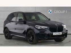 Black Used 2022 BMW X5 M Sport SUV | £44,750 (Fair price)