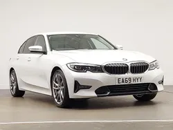 White Used 2019 BMW 320 Sport Line Sedan | £19,498 (Fair price)