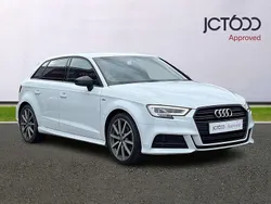 White Used 2018 Audi A3 Black Edition Hatchback | £14,474 (Fair price)