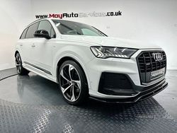White Used 2022 Audi Q7 SUV | £42,995 (Expensive)