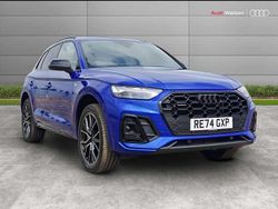 Blue Used 2025 Audi Q5 Black Edition SUV | £42,490 (A bit pricey)