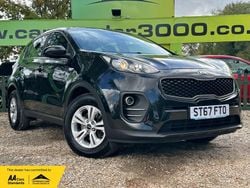 Black Used 2017 Kia Sportage 2 SUV | £7,650 (Good price)