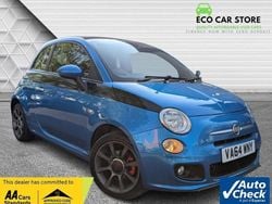 Blue Used 2015 Fiat 500C S Cabriolet | £4,995 (Good price)