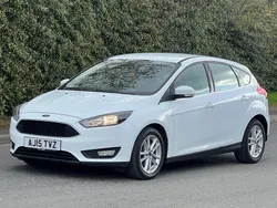 White Used 2015 Ford Focus Zetec Hatchback | £2,950