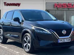 Black Used 2022 Nissan Qashqai N-Connecta SUV | £19,495 (Fair price)