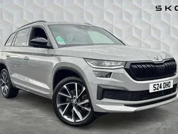Grey Used 2021 Skoda Kodiaq SportLine SUV | £32,500 (A bit pricey)