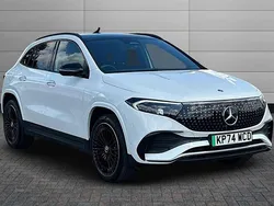 White Used 2024 Mercedes EQA250+ AMG line SUV | £34,895 (Expensive)