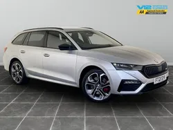 Silver Used 2021 Skoda Octavia vRS Estate | £22,995