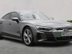 Grey Used 2022 Audi e-tron GT quattro Comfort Sedan | £43,818 (Fair price)