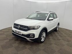 White Used 2021 VW T-Cross SE SUV | £16,299 (Fair price)