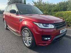 Red Used 2015 Land Rover Range Rover Sport Autobiography Dynamic SUV | £16,495 (Fair price)