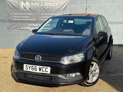 Black Used 2016 VW Polo Match Hatchback | £6,495 (Fair price)