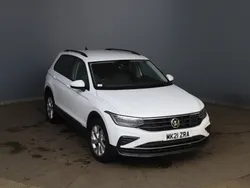 White Used 2021 VW Tiguan Life SUV | £18,599 (Super price)