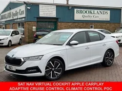 White Used 2021 Skoda Octavia SE Technology Hatchback | £14,495 (Fair price)