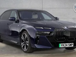 Blue Used 2024 BMW i7 M Sport Sedan | £74,950 (Expensive)