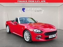Red Used 2016 Fiat 124 Spider Lusso Cabriolet | £13,000 (Good price)